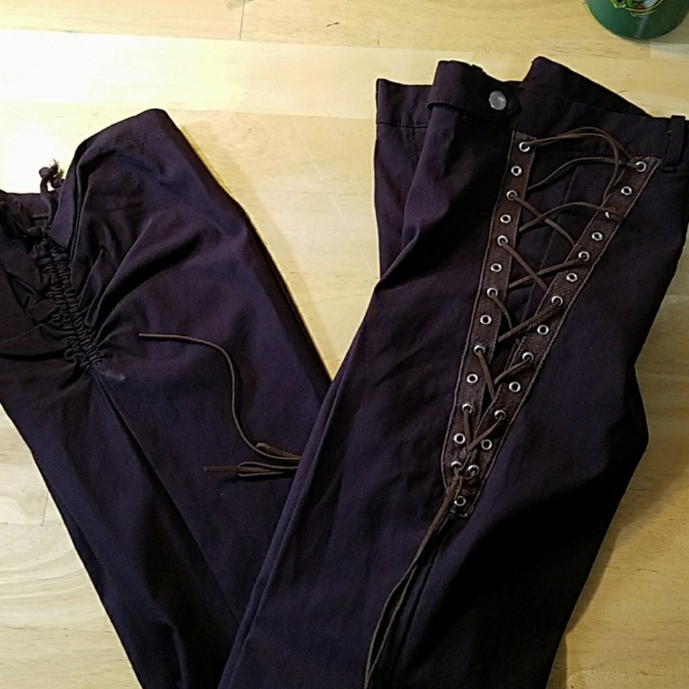 Sirens petite lace side pants